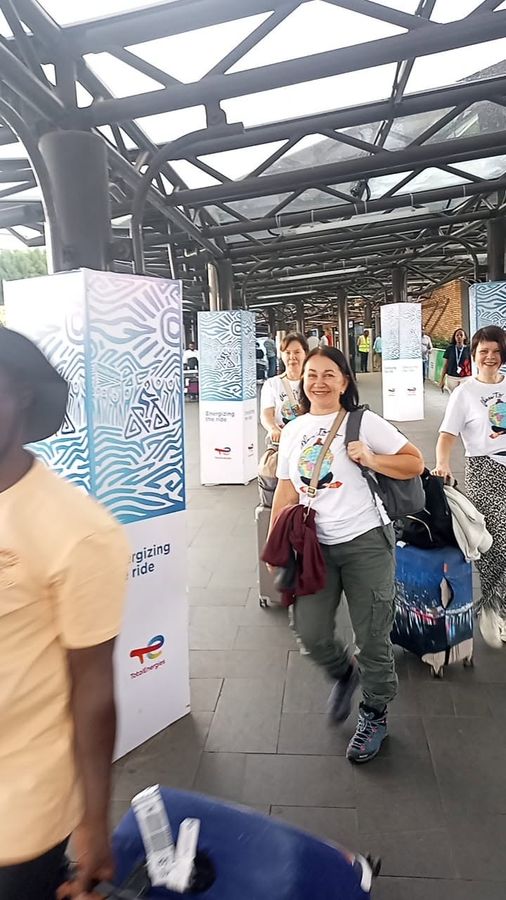 Guests arriving at Entebbe International Airport