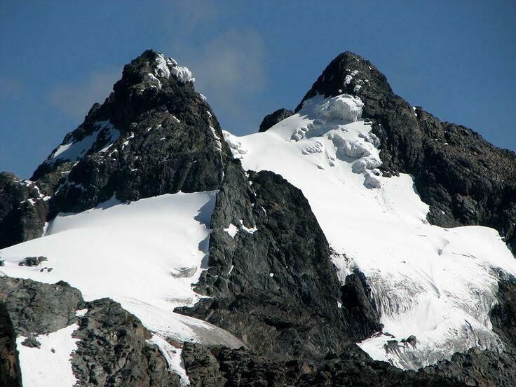 Rwenzori Mountains snow-capped peaks